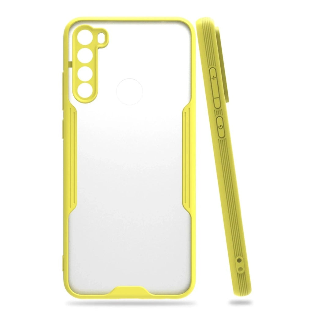 Mey İthalat® Redmi Note 8 Kılıf Platin Silikon - Sarı