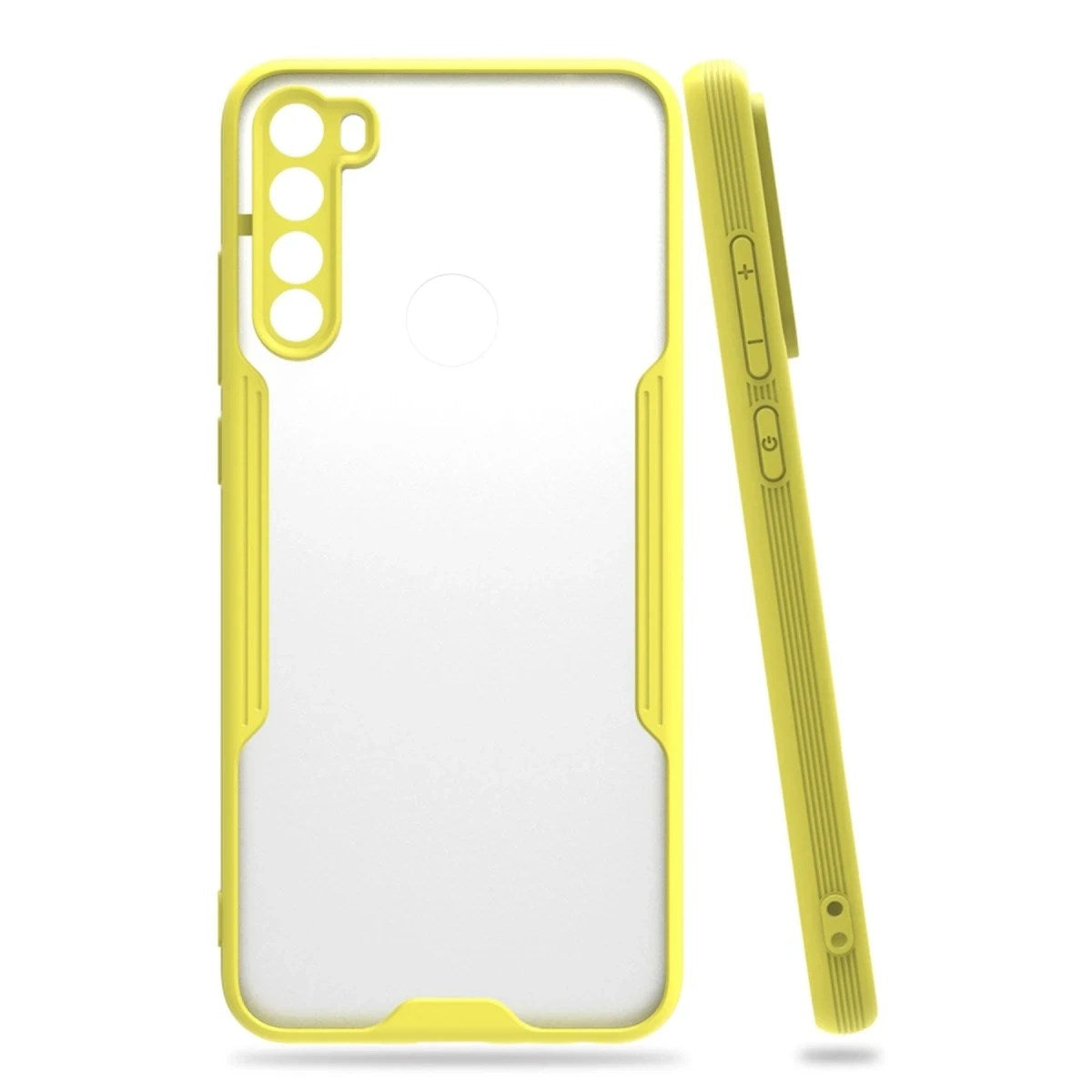 Mey İthalat® Redmi Note 8 Kılıf Platin Silikon - Sarı