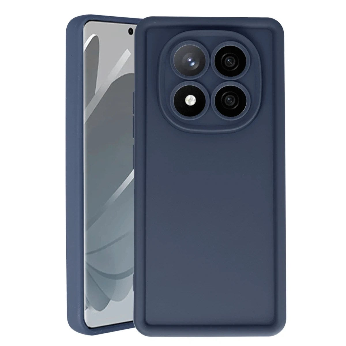 Mey İthalat® Redmi Note 14 Pro 4G Kılıf Viera Silikon - Lacivert