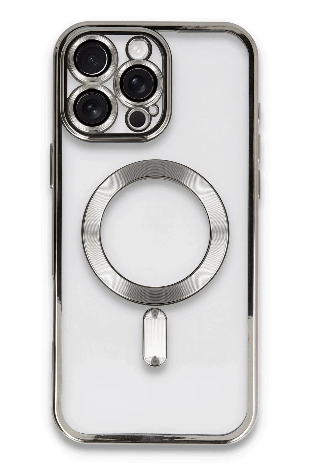 Mey İthalat® iPhone 16 Pro Max Kılıf Kross Magneticsafe Kapak - Titan Gri