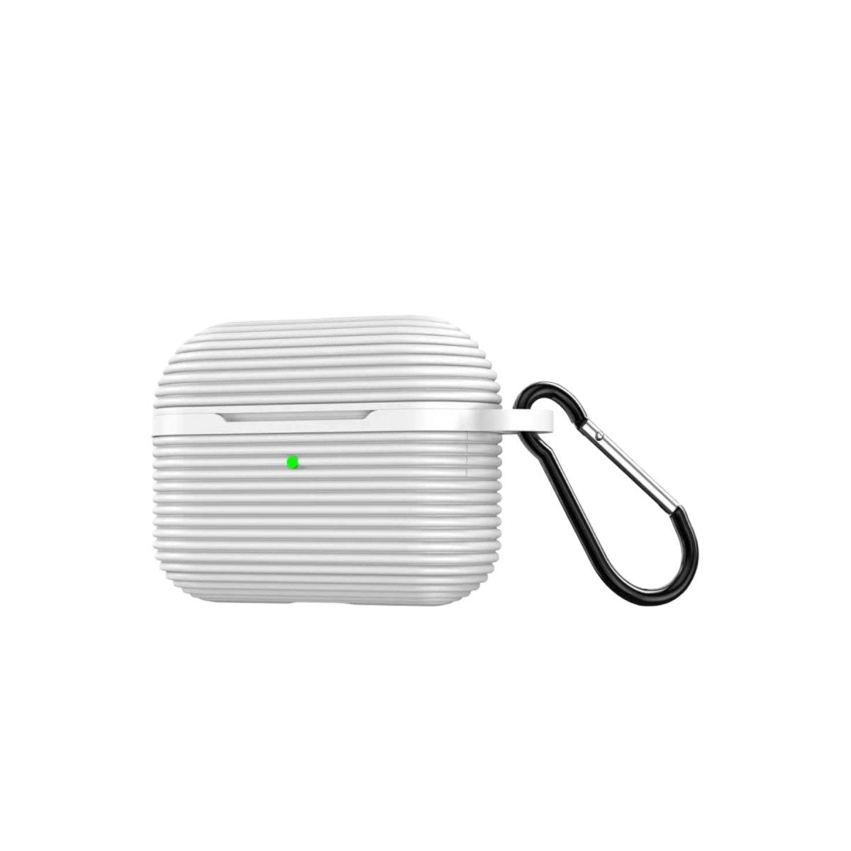 Mey İthalat® Airpods Pro 3 (3.nesil) Raven Silikon Kılıf - Beyaz