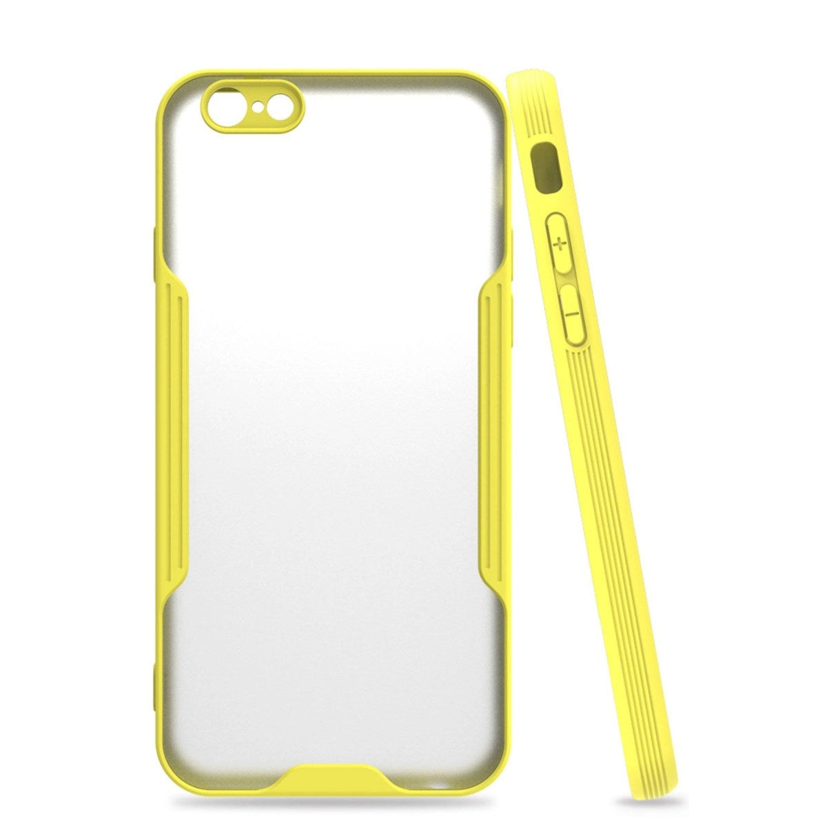 Mey İthalat® iPhone 6 Kılıf Platin Silikon - Sarı