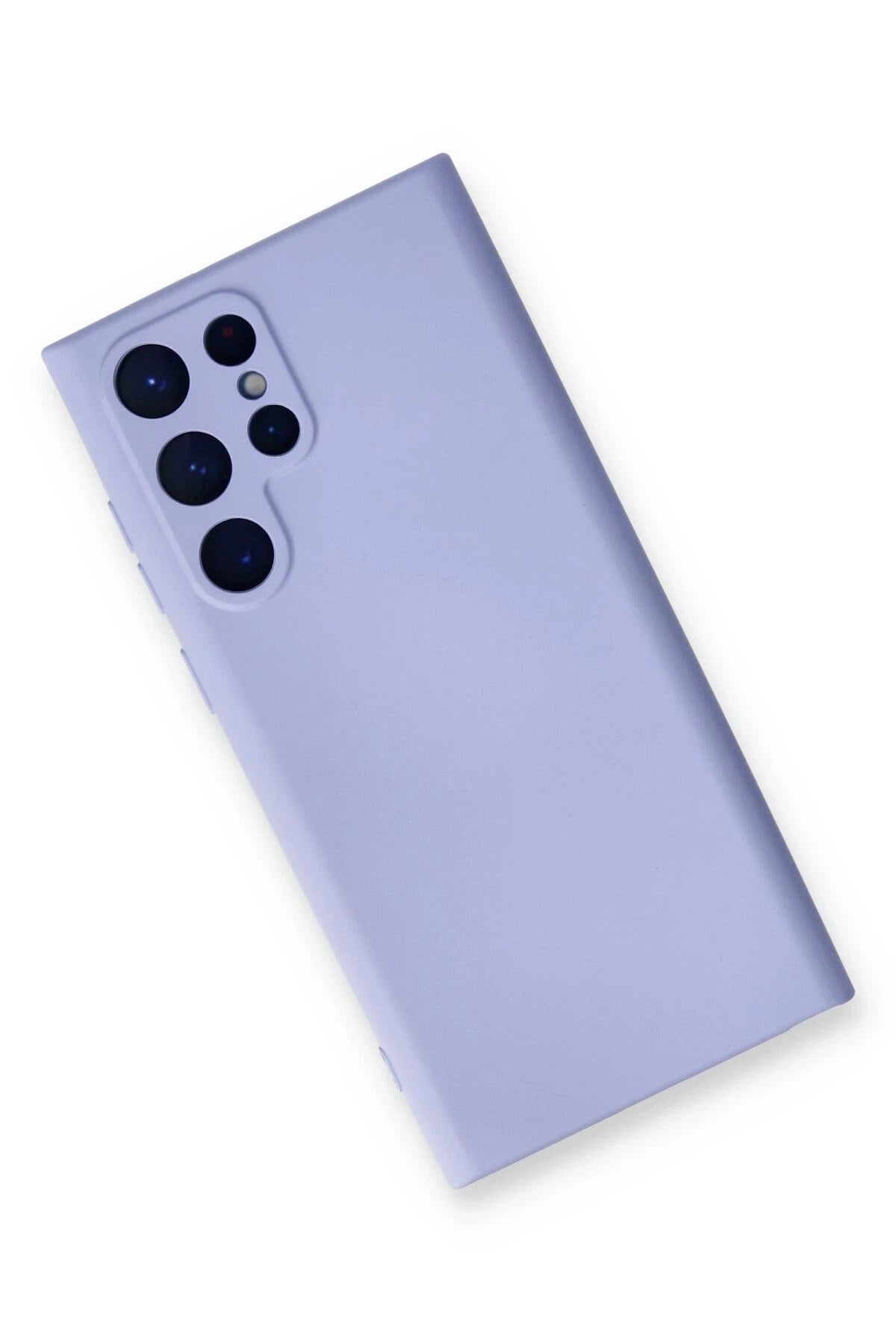 Mey İthalat® Samsung Galaxy S23 Ultra Kılıf Nano içi Kadife Silikon - Lila
