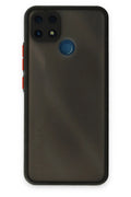 Mey İthalat® Realme C25 Kılıf Montreal Silikon Kapak - Siyah