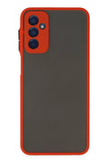 Mey İthalat® Samsung Galaxy M13 Kılıf Montreal Silikon Kapak - Kırmızı