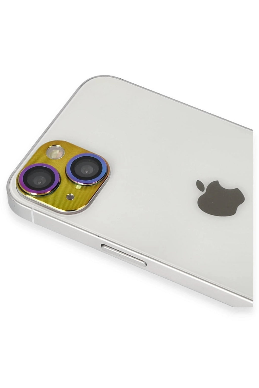 Mey İthalat® iPhone 13 Pers Alüminyum Kamera Lens - Rainbow