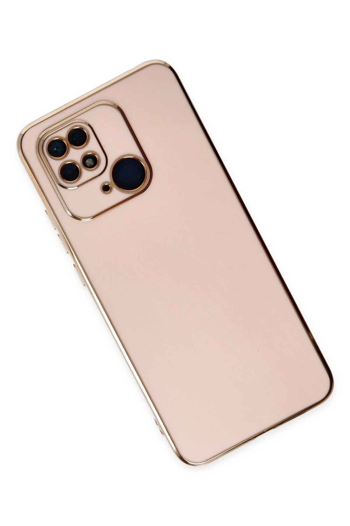 Mey İthalat® Redmi 10C Kılıf Volet Silikon - Pembe
