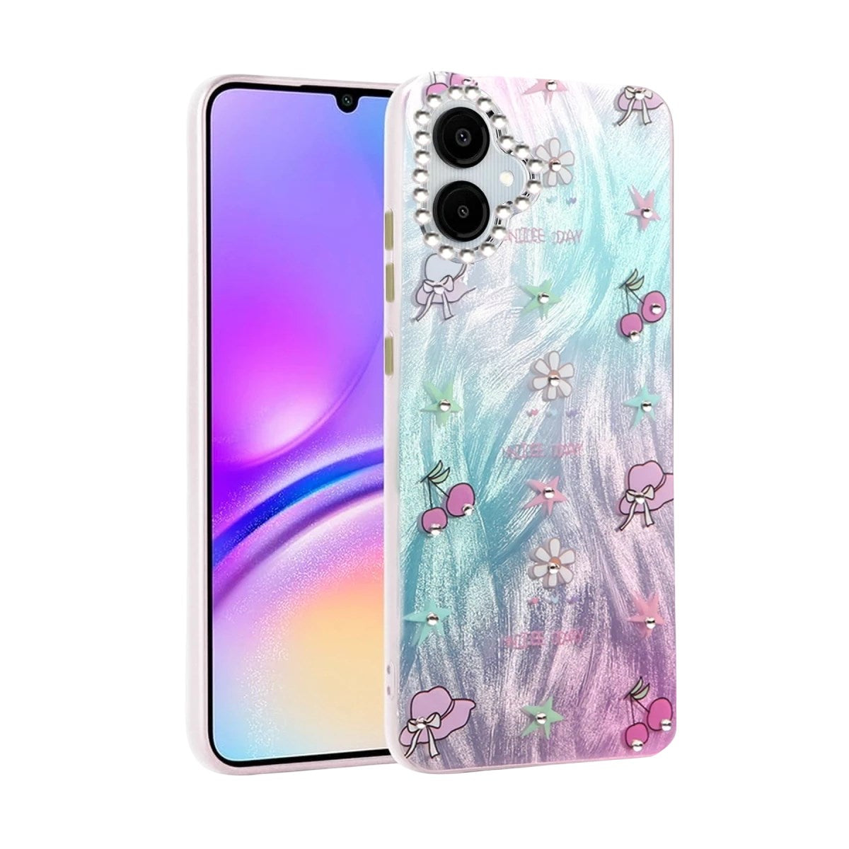 Mey İthalat® Samsung Galaxy A06 Kılıf Blade Aynalı Desenli Kapak - Desen 4