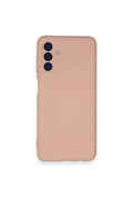 Mey İthalat® Samsung Galaxy A14 4G Kılıf Nano içi Kadife Silikon - Pudra