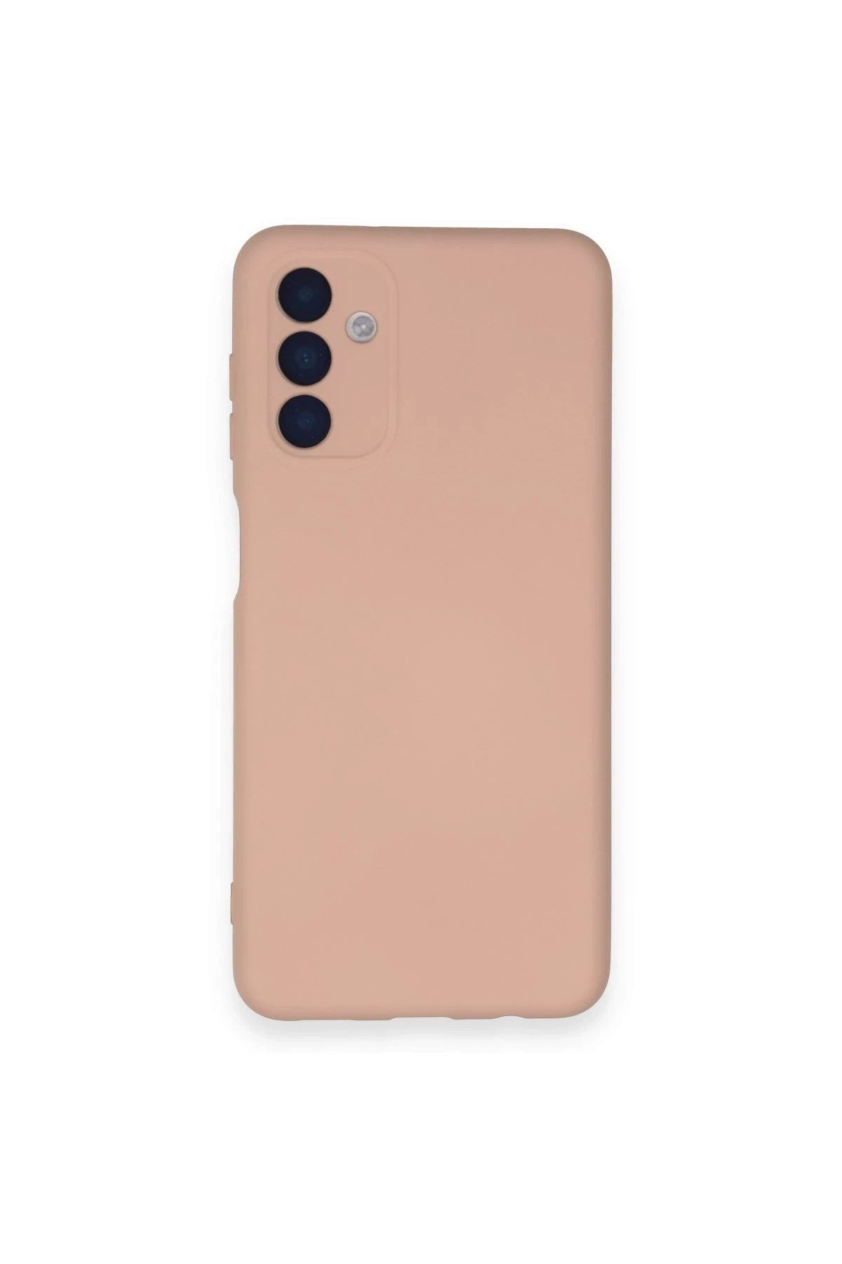 Mey İthalat® Samsung Galaxy A14 4G Kılıf Nano içi Kadife Silikon - Pudra