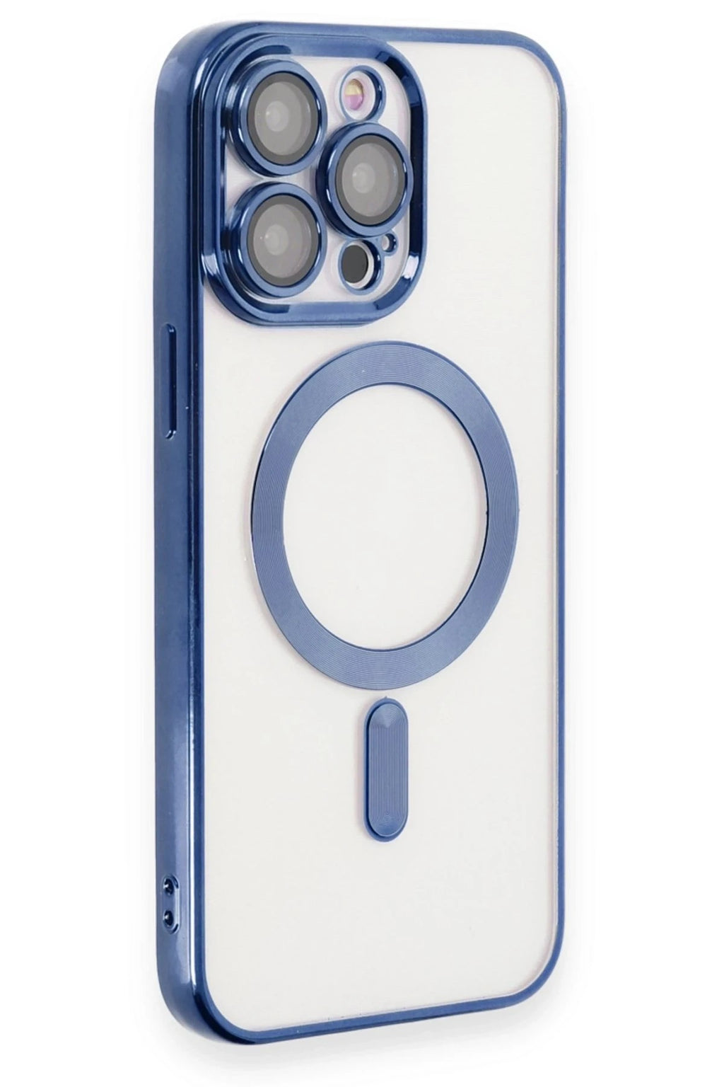 Mey İthalat® iPhone 15 Pro Max Kılıf Kross Magneticsafe Kapak - Lacivert