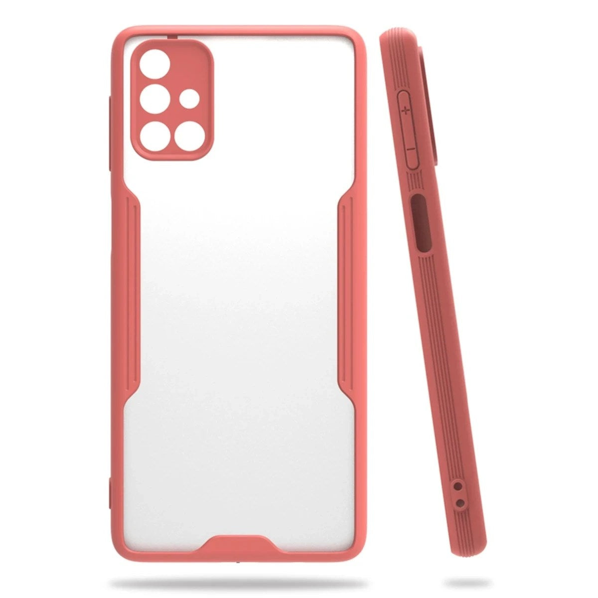 Mey İthalat® Samsung Galaxy M31S Kılıf Platin Silikon - Pembe