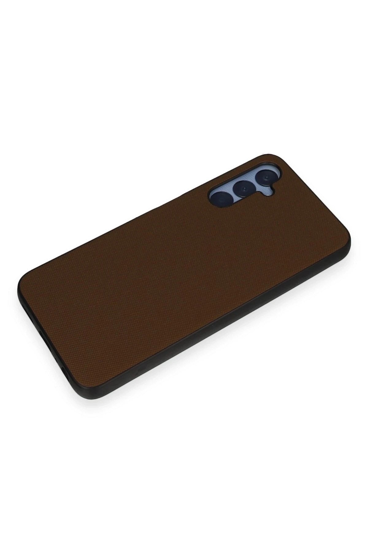 Mey İthalat® Samsung Galaxy A05S Kılıf Taft Kapak - Kahverengi