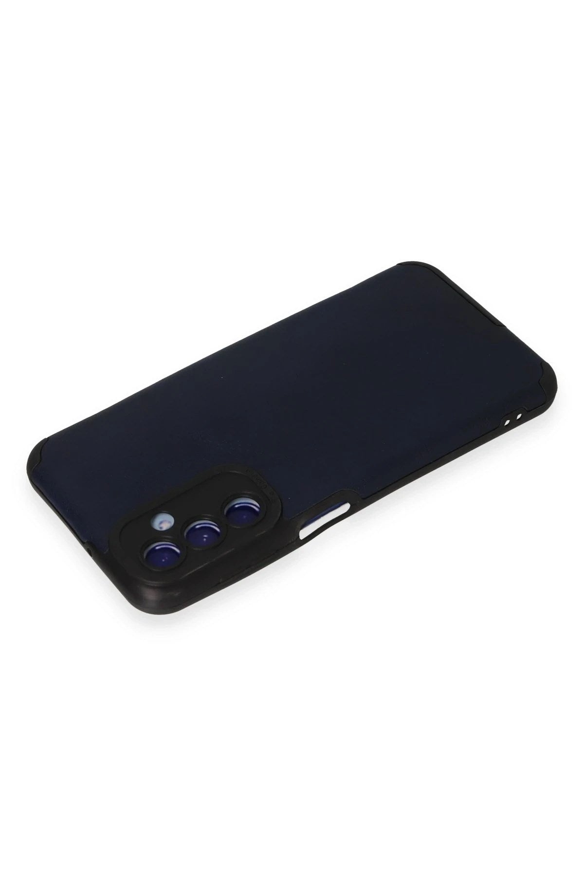 Mey İthalat® Samsung Galaxy M34 5G Kılıf Loop Deri Silikon - Lacivert