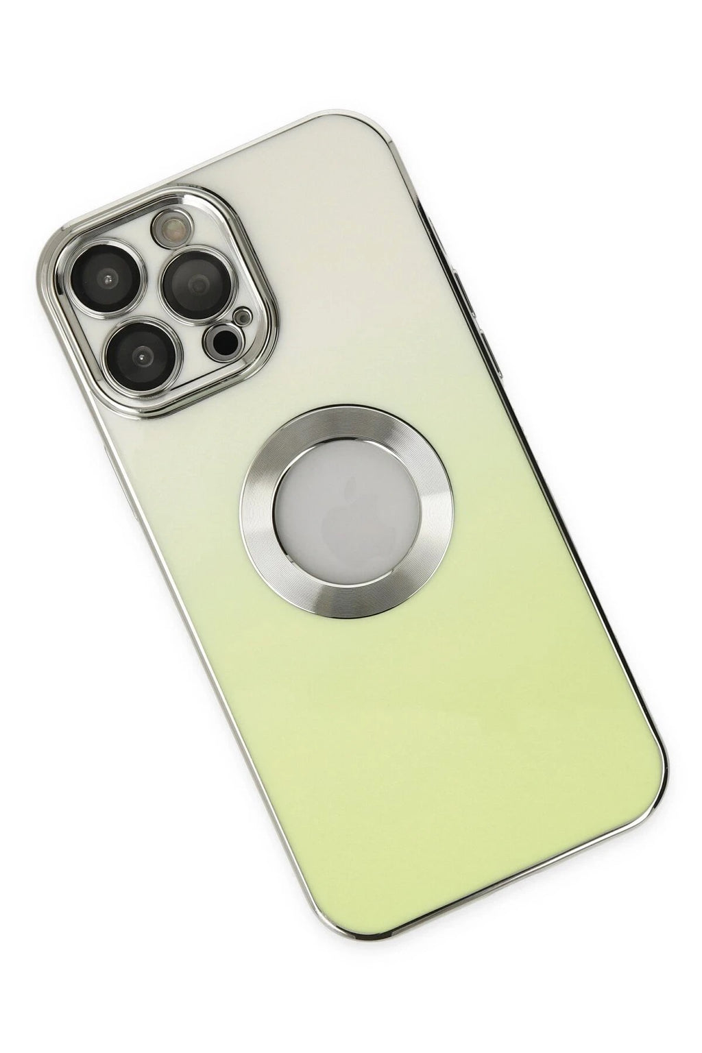 Mey İthalat® iPhone 14 Pro Kılıf Best Silikon - Yeşil