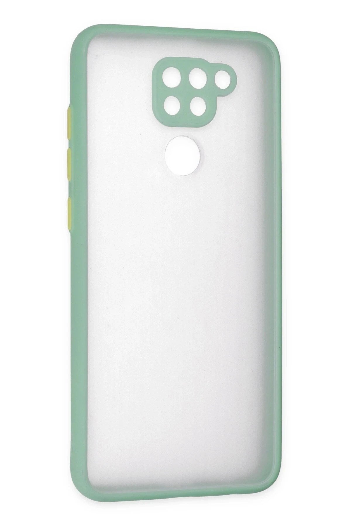 Mey İthalat® Redmi Note 9 Kılıf Montreal Silikon Kapak - Turkuaz