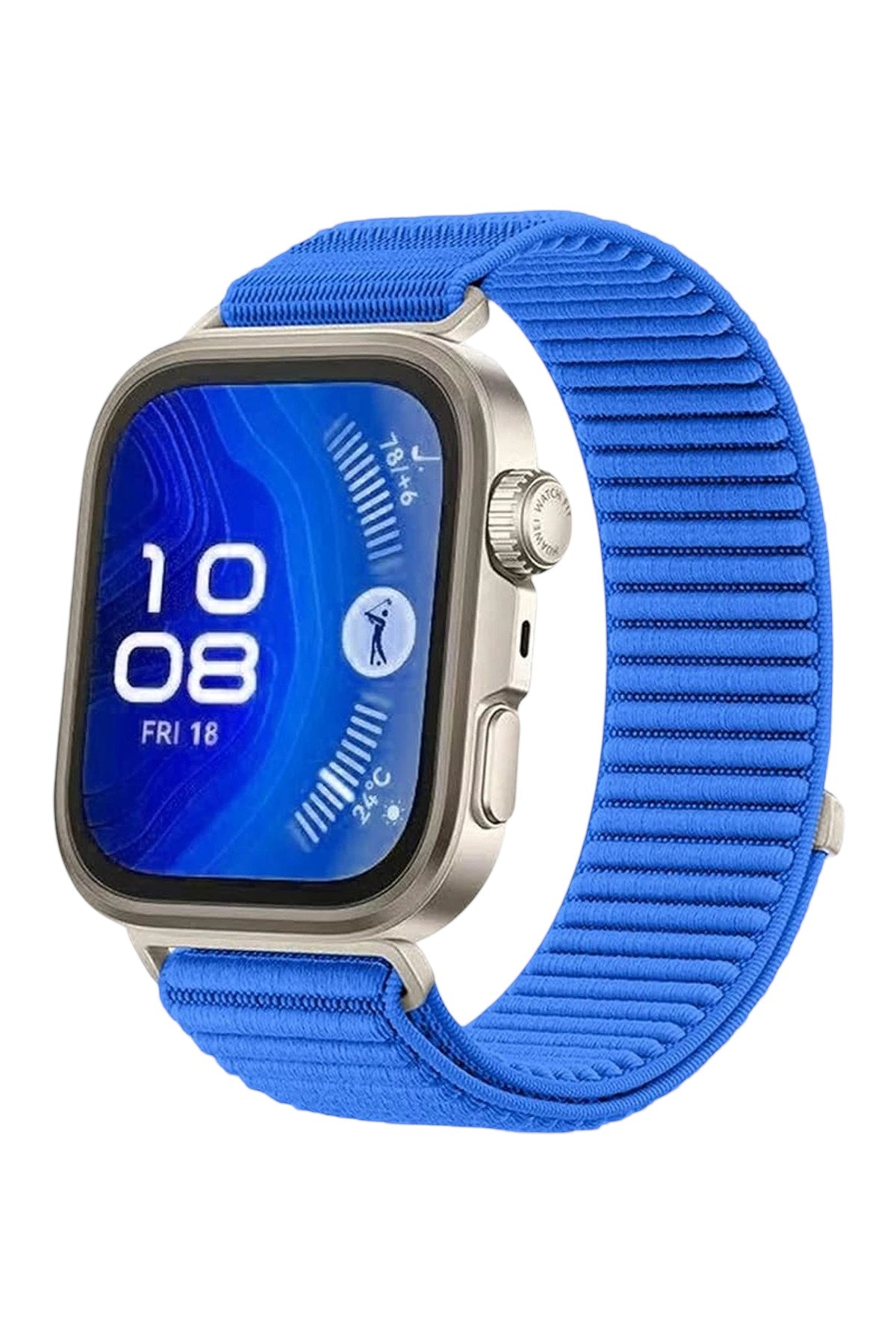 Mey İthalat® Huawei Fit 4 Braid Kordon - Mavi