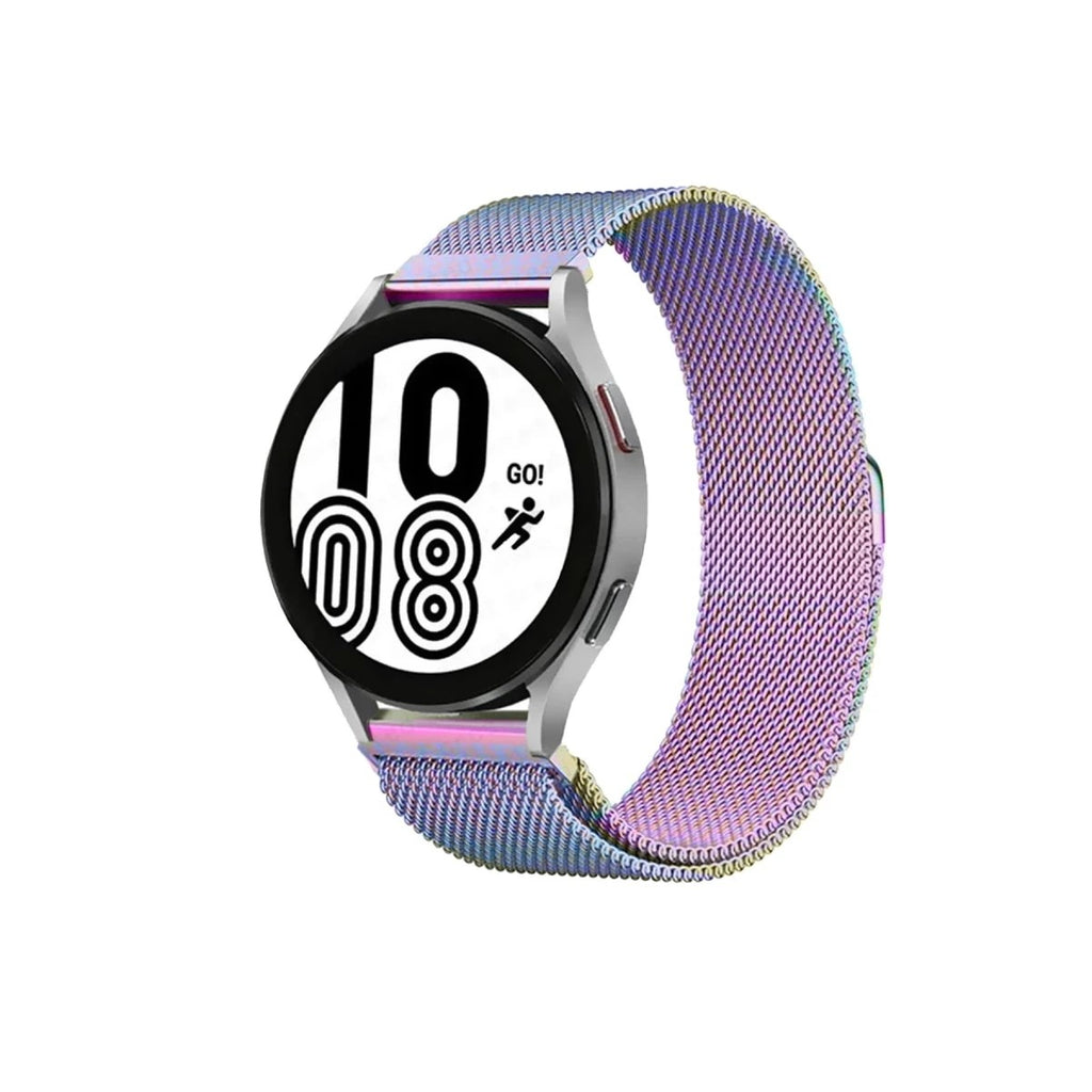 Mey İthalat® Watch 20mm Metal Mıknatıslı Kordon - Rainbow
