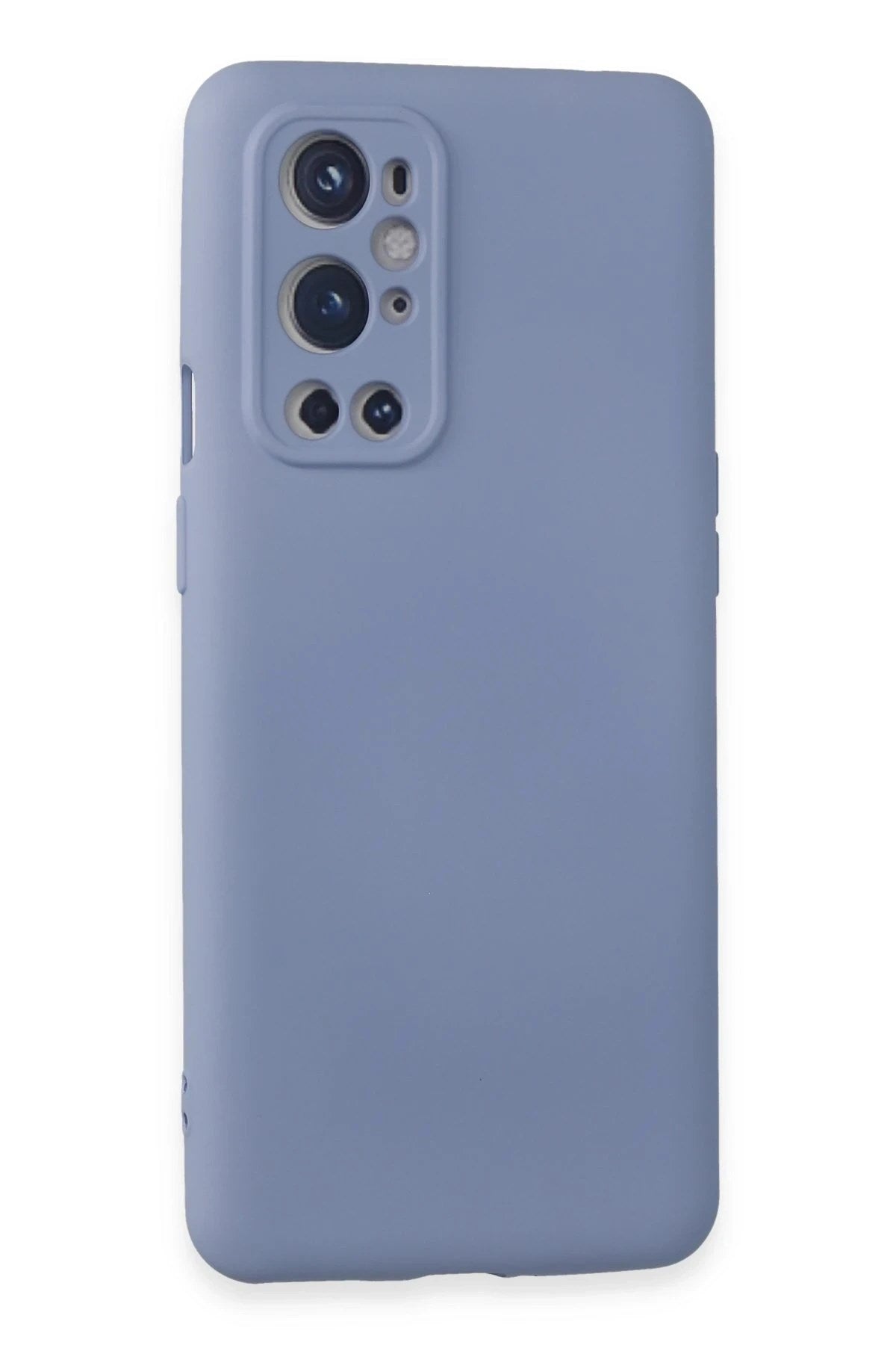 Mey İthalat® One Plus 9 Pro Kılıf Nano içi Kadife Silikon - Mor