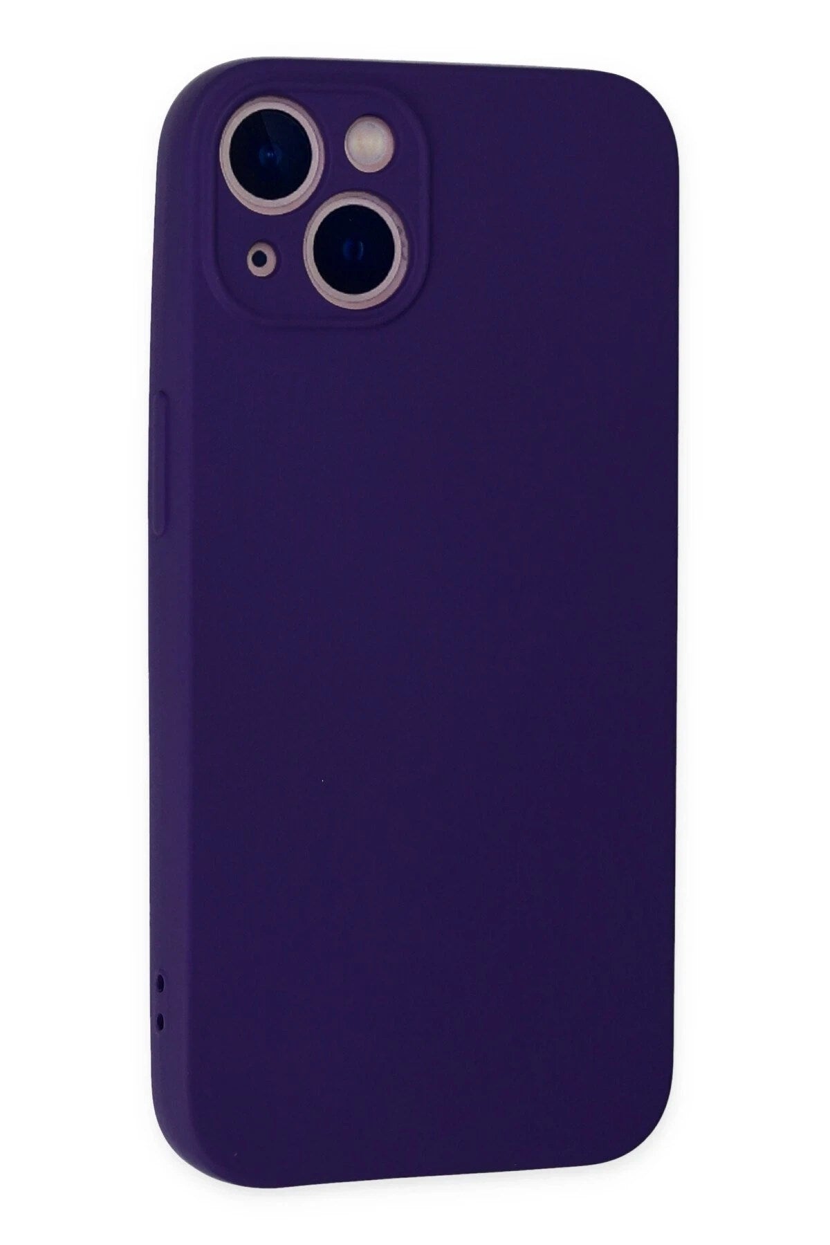 Mey İthalat® iPhone 13 Mini Kılıf Nano içi Kadife Silikon - Mor