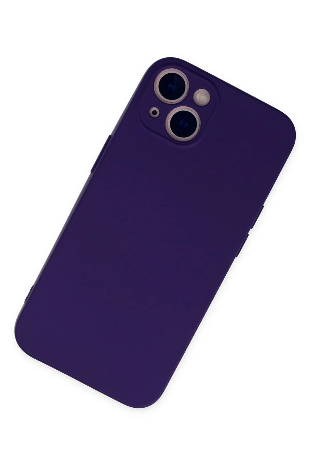 Mey İthalat® iPhone 13 Mini Kılıf Nano içi Kadife Silikon - Mor