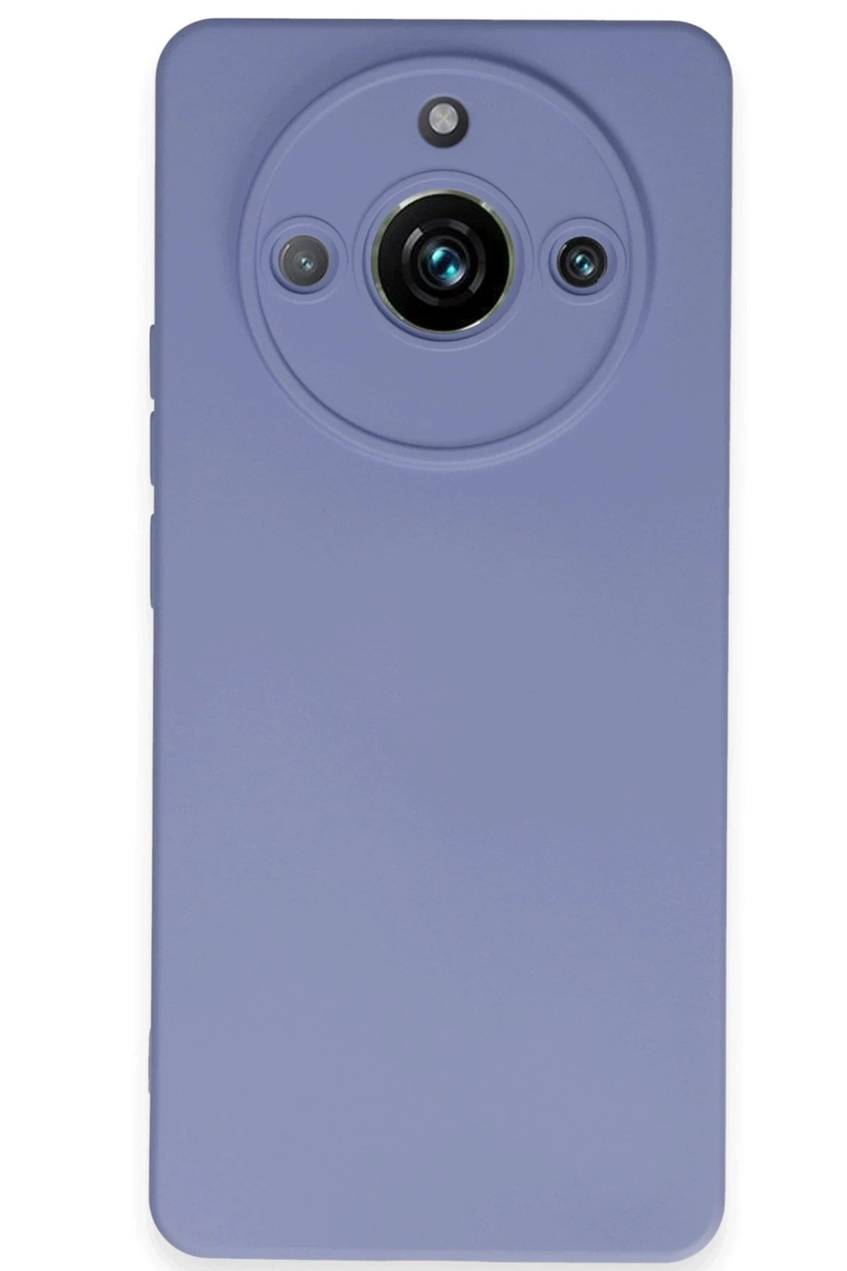 Mey İthalat® Realme 11 Pro Kılıf Nano içi Kadife Silikon - Lila