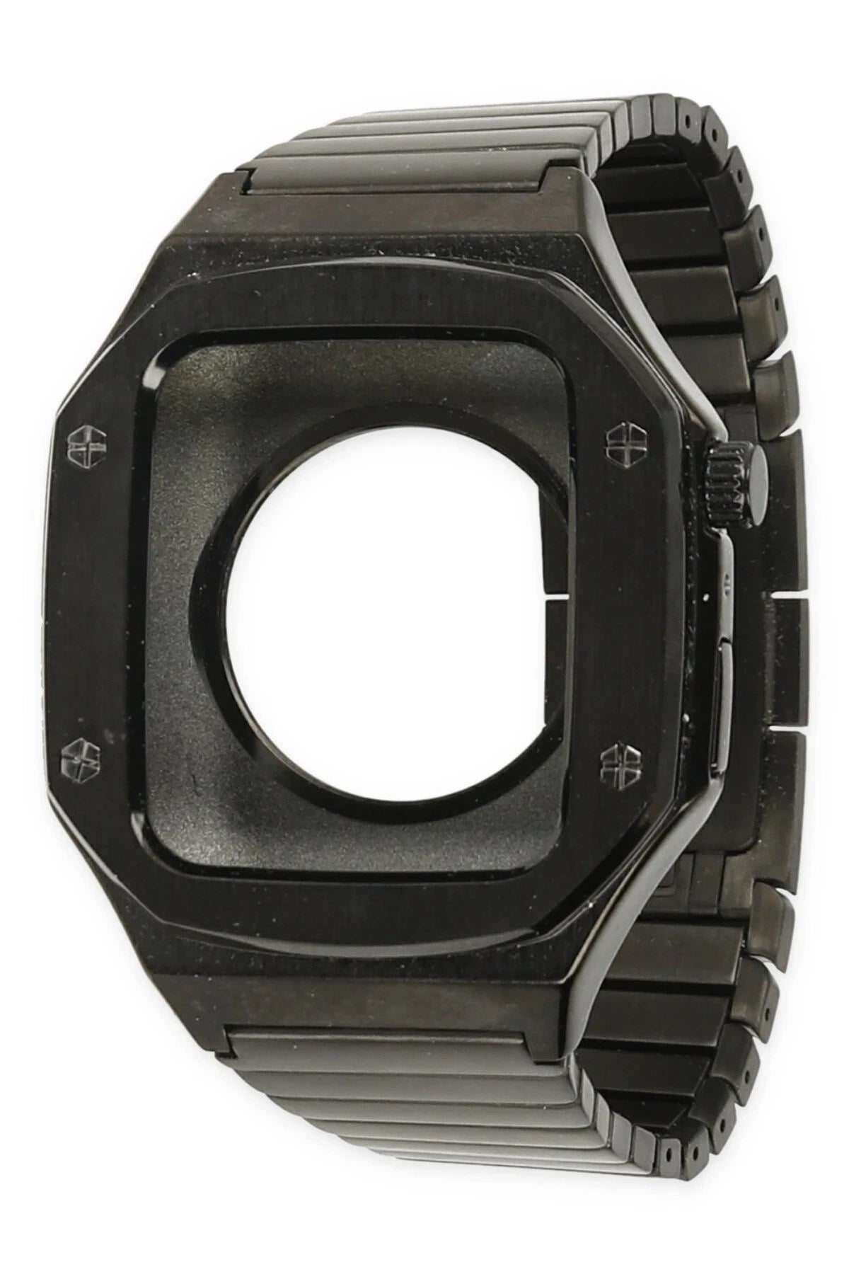 Mey İthalat® Watch 45mm KR409 Metal Kordon - Siyah