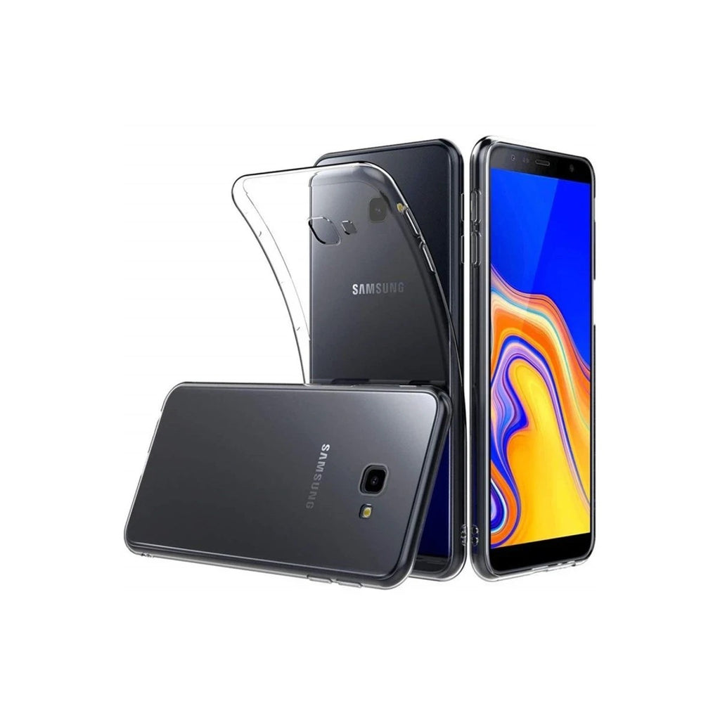 Mey İthalat® Samsung Galaxy J4 Plus Kılıf Lüx Şeffaf Silikon
