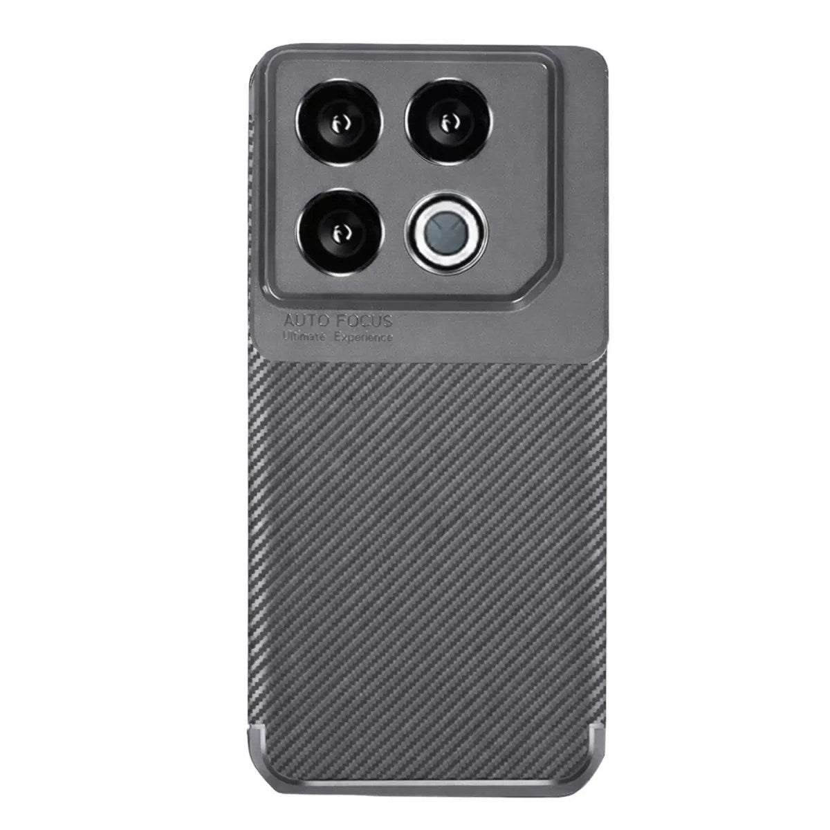 Mey İthalat® İnfinix GT 20 Pro Kılıf Auto Focus Karbon Kapak - Gri
