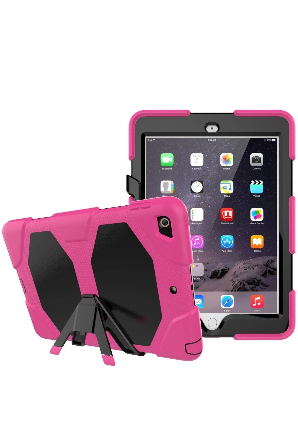 Mey İthalat® iPad 5 Air 9.7 Kılıf Griffin Tablet Kapak - Pembe