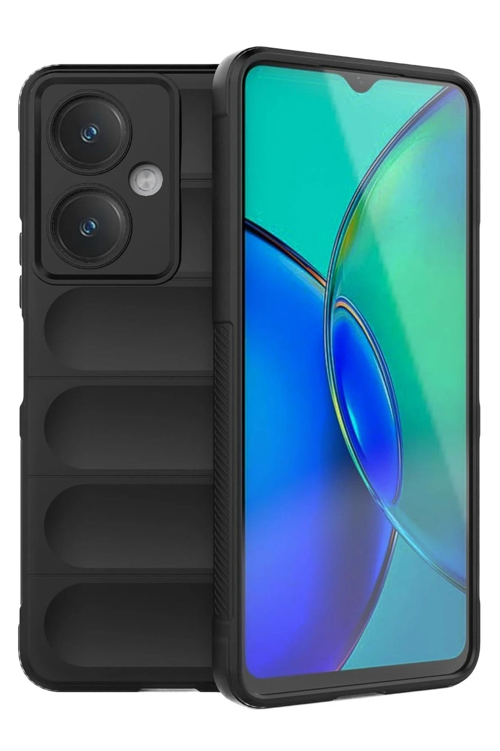 Mey İthalat® Vivo Y27 Kılıf Optimum Silikon - Siyah