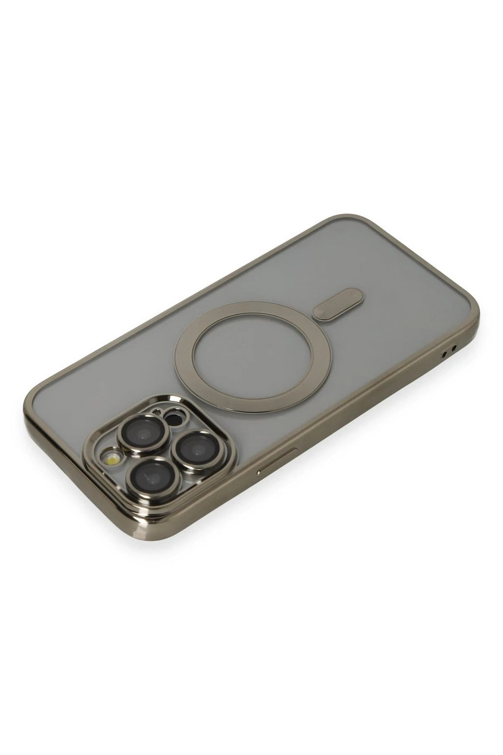 Mey İthalat® iPhone 14 Pro Max Kılıf Kross Magneticsafe Kapak - Titan Gri