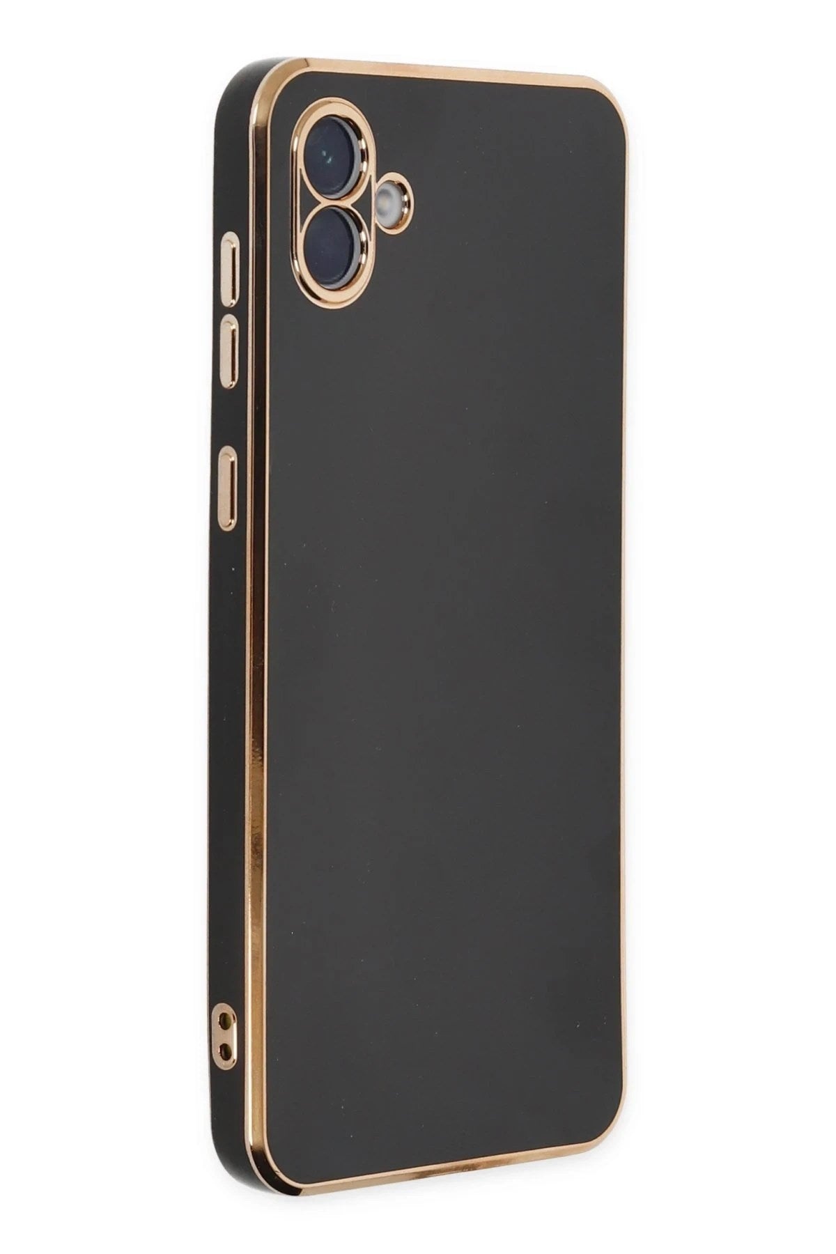 Mey İthalat® Samsung Galaxy A04E Kılıf Volet Silikon - Siyah