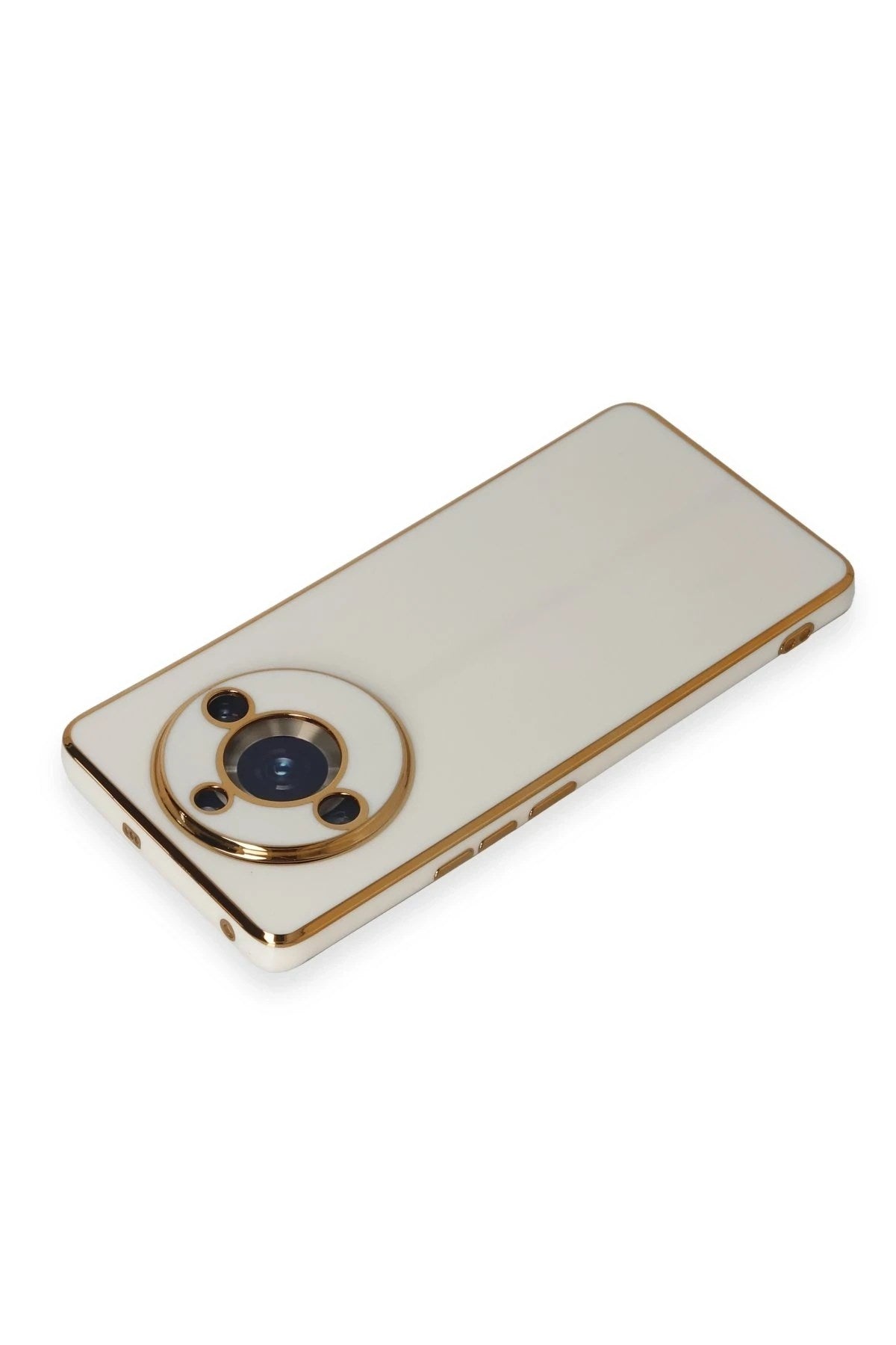 Mey İthalat® Realme 11 Pro Kılıf Volet Silikon - Beyaz