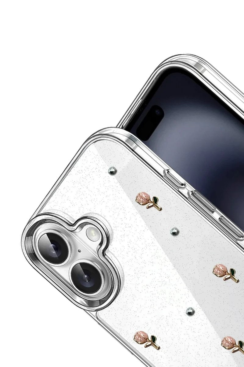 Mey İthalat® iPhone 17 Fiyonk Desenli Kapak - Desen 6