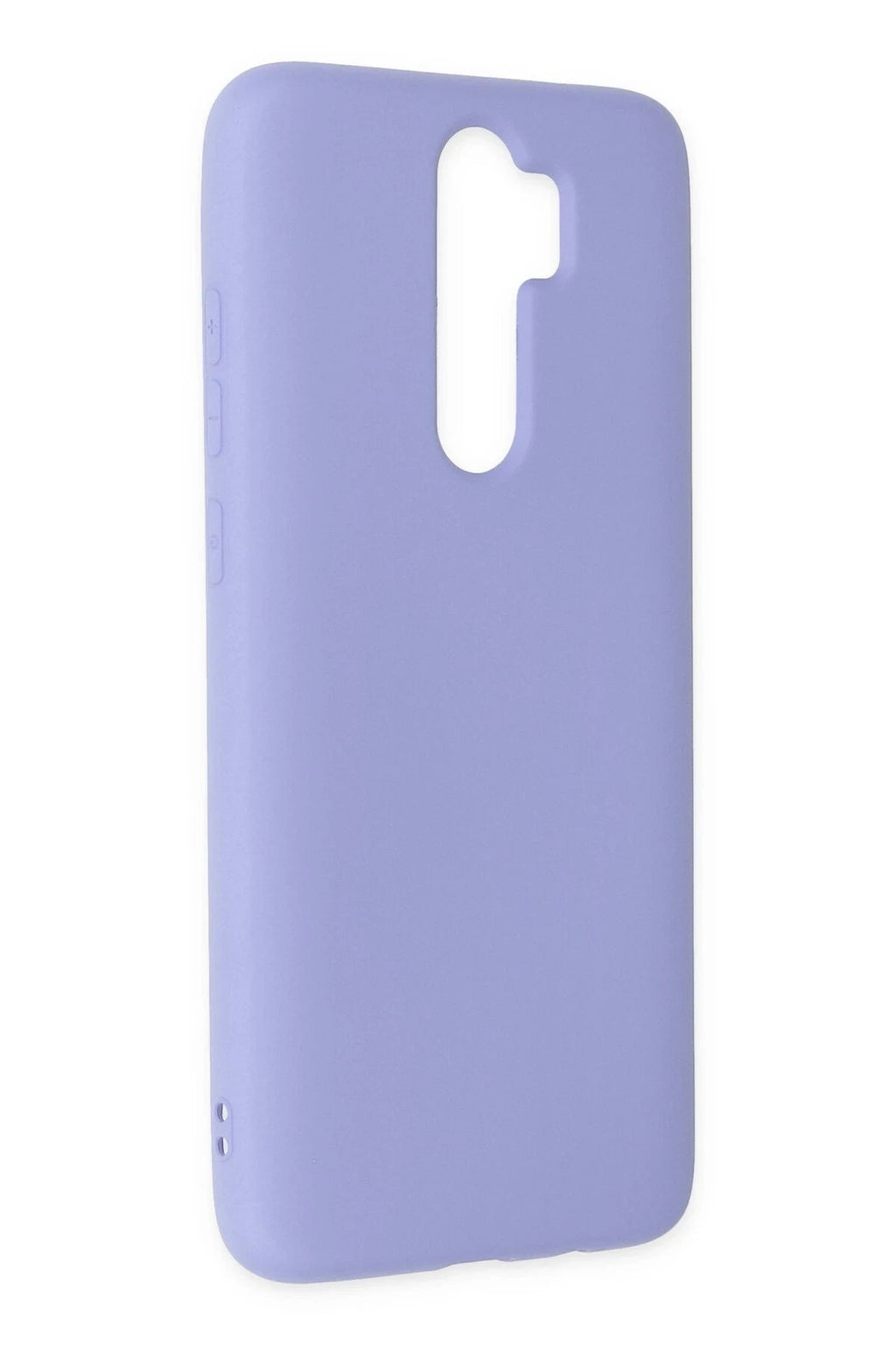Mey İthalat® Redmi Note 8 Pro Kılıf Nano içi Kadife Silikon - Lila