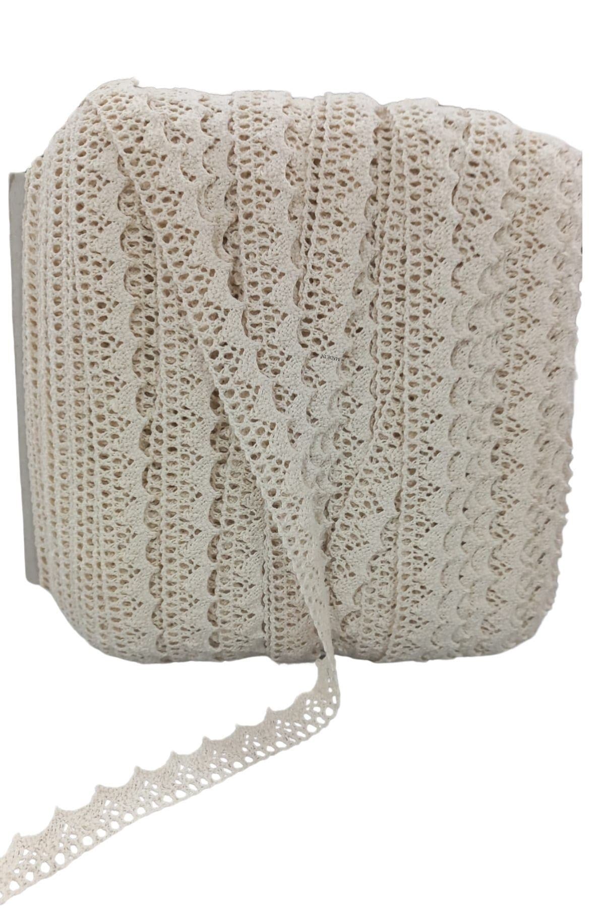 Kopanaki Dantel En 1,5 Cm Krem 10 Metre