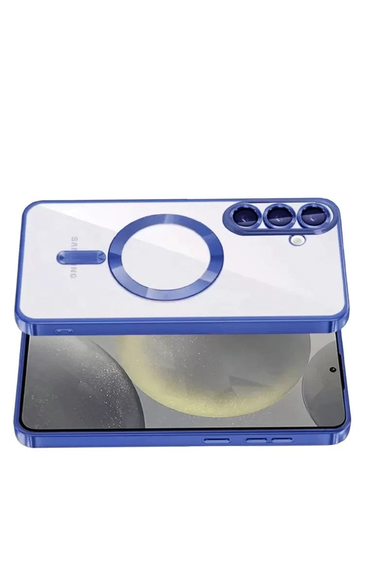 Mey İthalat® Samsung Galaxy A57 5G Kross Magneticsafe Kapak - Lacivert