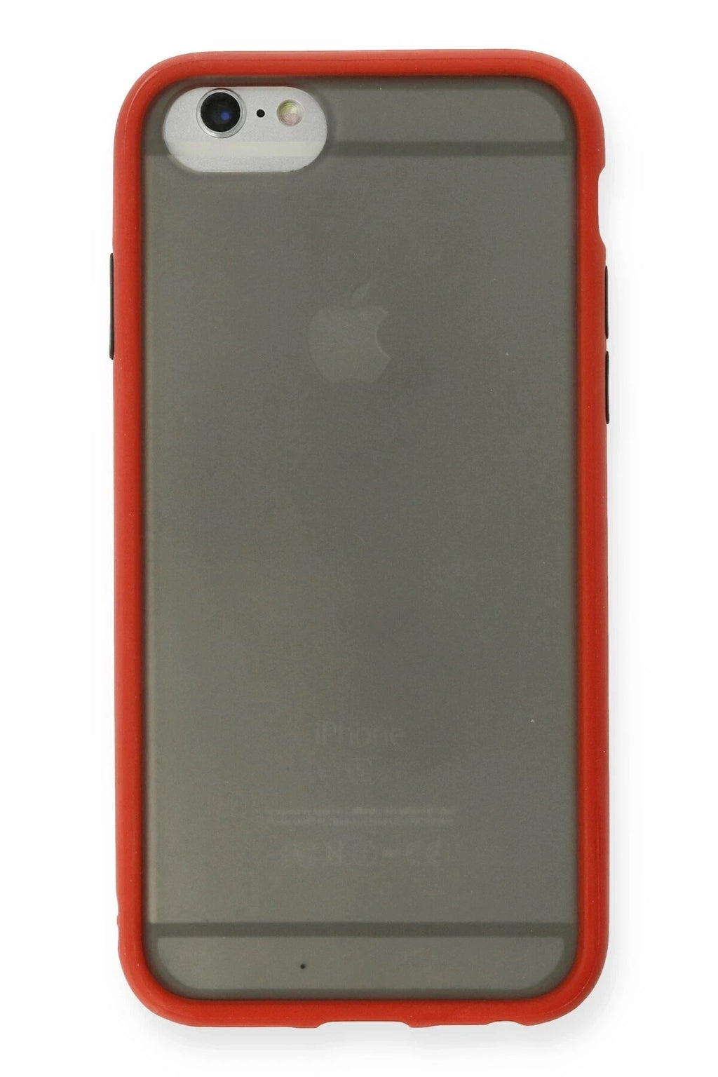 Mey İthalat® iPhone 6 Kılıf Montreal Silikon Kapak - Kırmızı