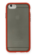 Mey İthalat® iPhone 6 Kılıf Montreal Silikon Kapak - Kırmızı
