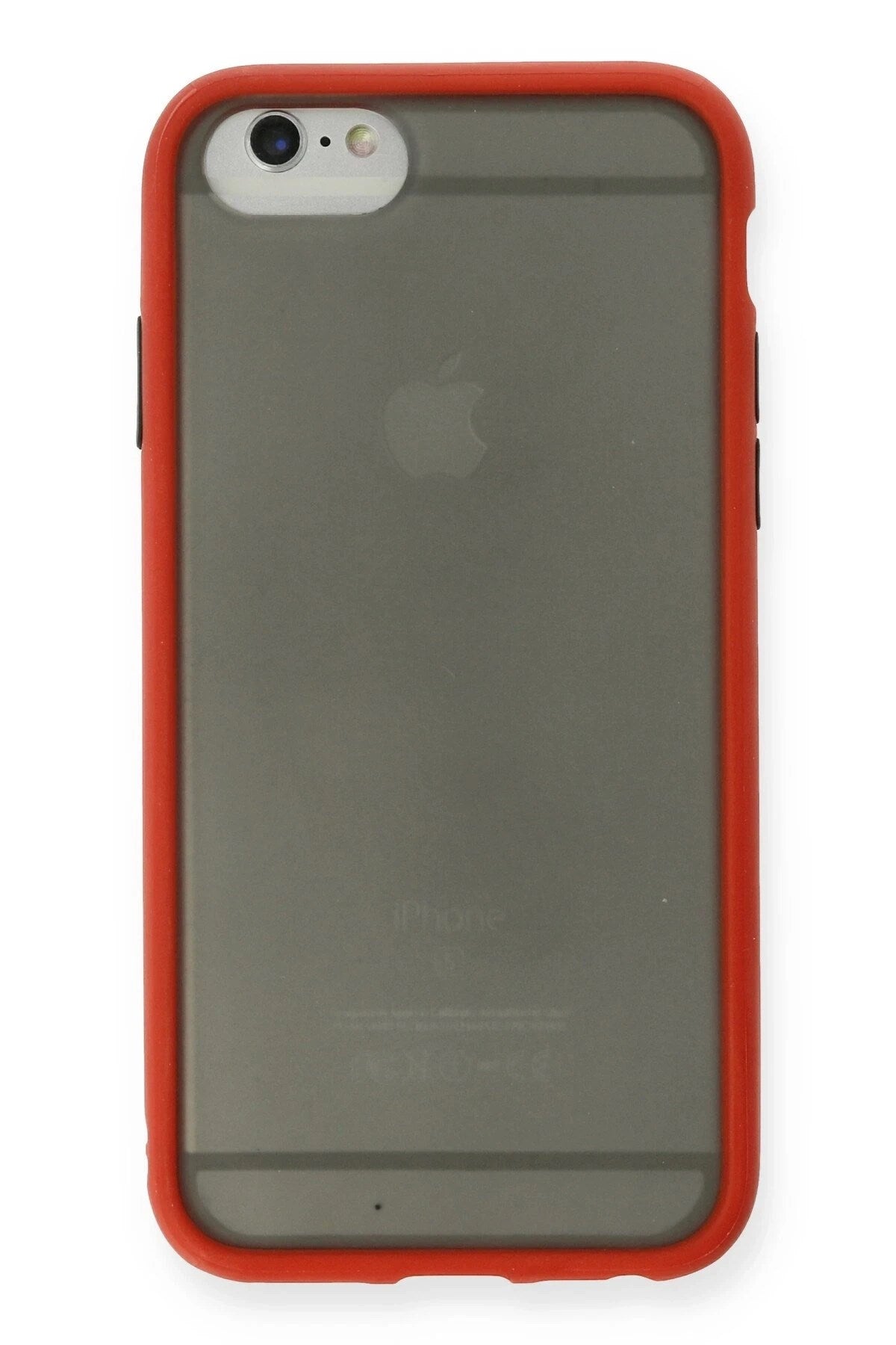 Mey İthalat® iPhone 6 Kılıf Montreal Silikon Kapak - Kırmızı