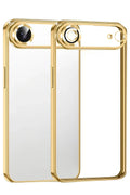Mey İthalat® iPhone 17 Air Lensli Silikon - Gold