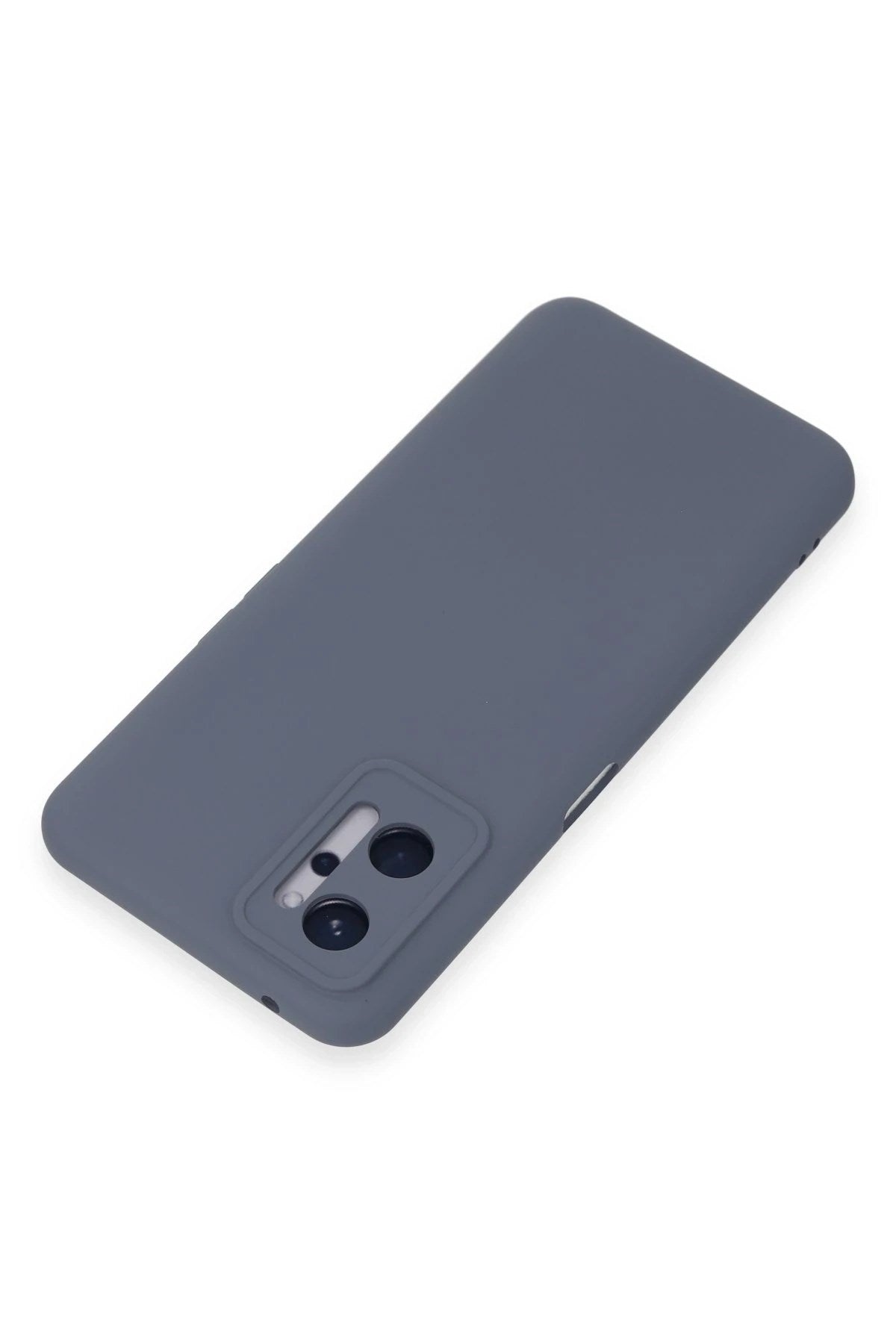 Mey İthalat® Realme 9i 4G Kılıf Nano içi Kadife Silikon - Gri