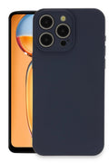 Mey İthalat® iPhone 15 Pro Max Kılıf Nano içi Kadife Silikon - Lacivert