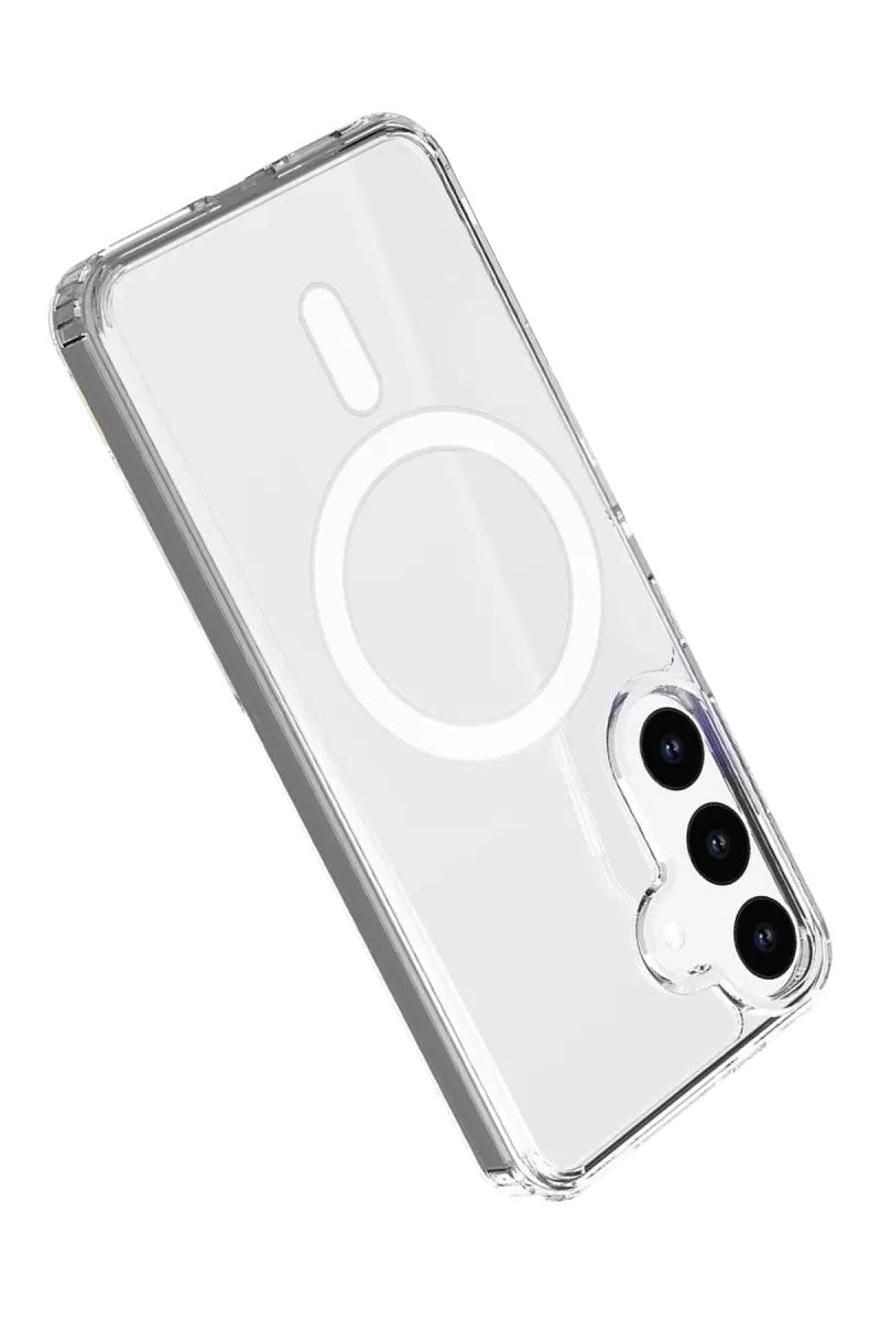 Mey İthalat® Samsung Galaxy S26 Magneticsafe Şeffaf Silikon - Şeffaf