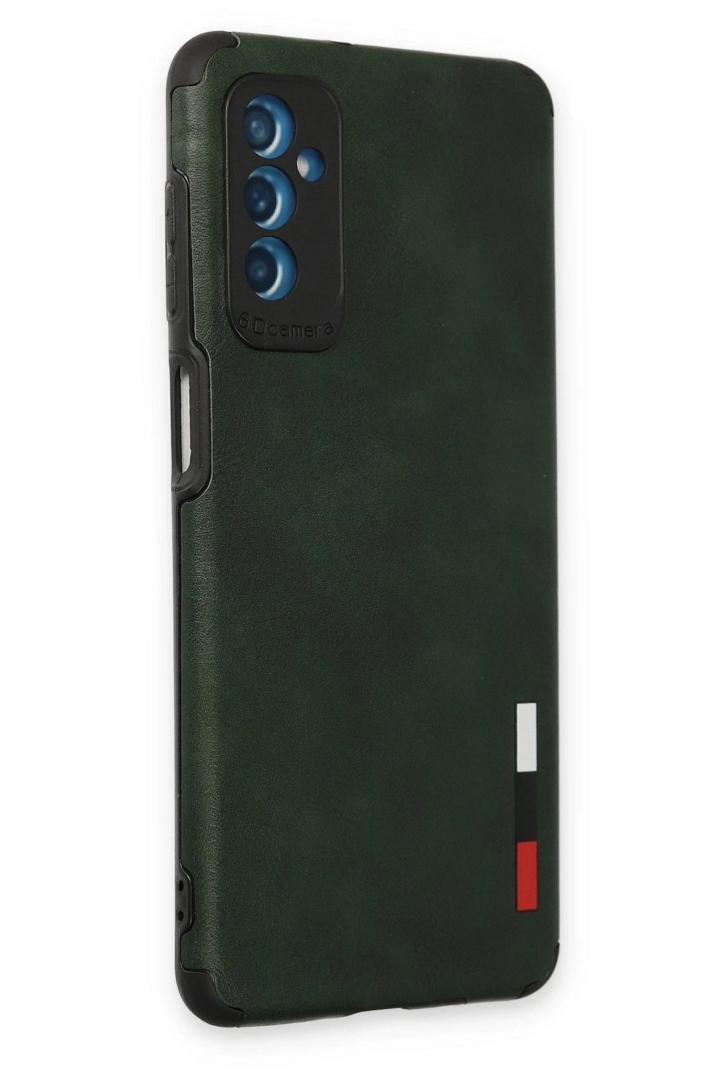 Mey İthalat® Samsung Galaxy M52 5G Kılıf Loop Deri Silikon - Yeşil