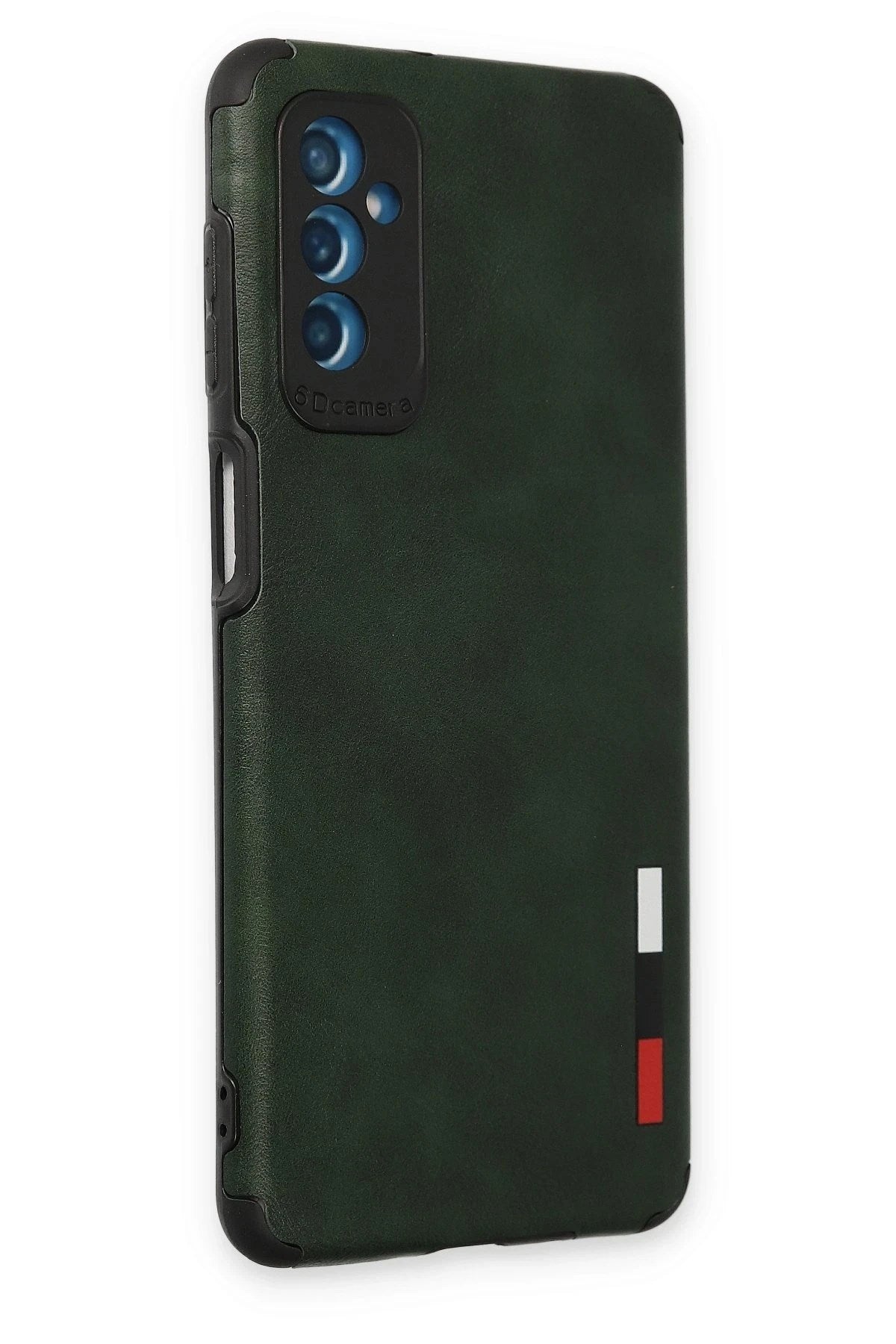 Mey İthalat® Samsung Galaxy M52 5G Kılıf Loop Deri Silikon - Yeşil