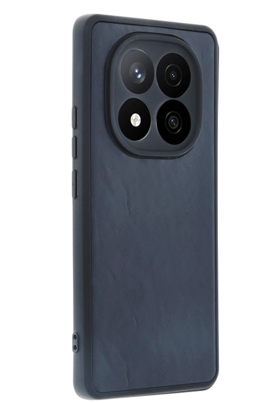 Mey İthalat® Redmi Note 14 Pro 5G Kılıf Aras Deri Kapak - Lacivert