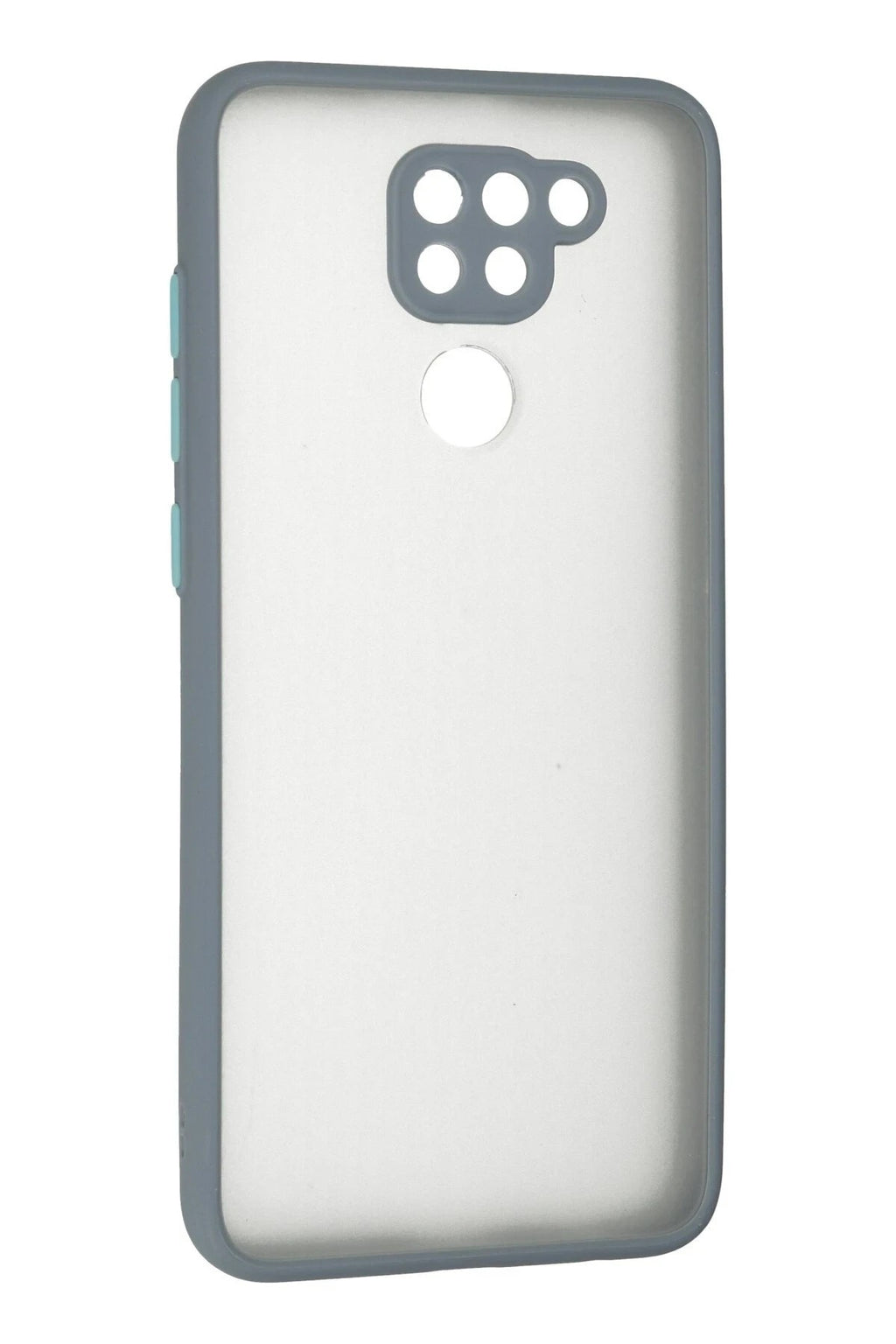 Mey İthalat® Redmi Note 9 Kılıf Montreal Silikon Kapak - Gri