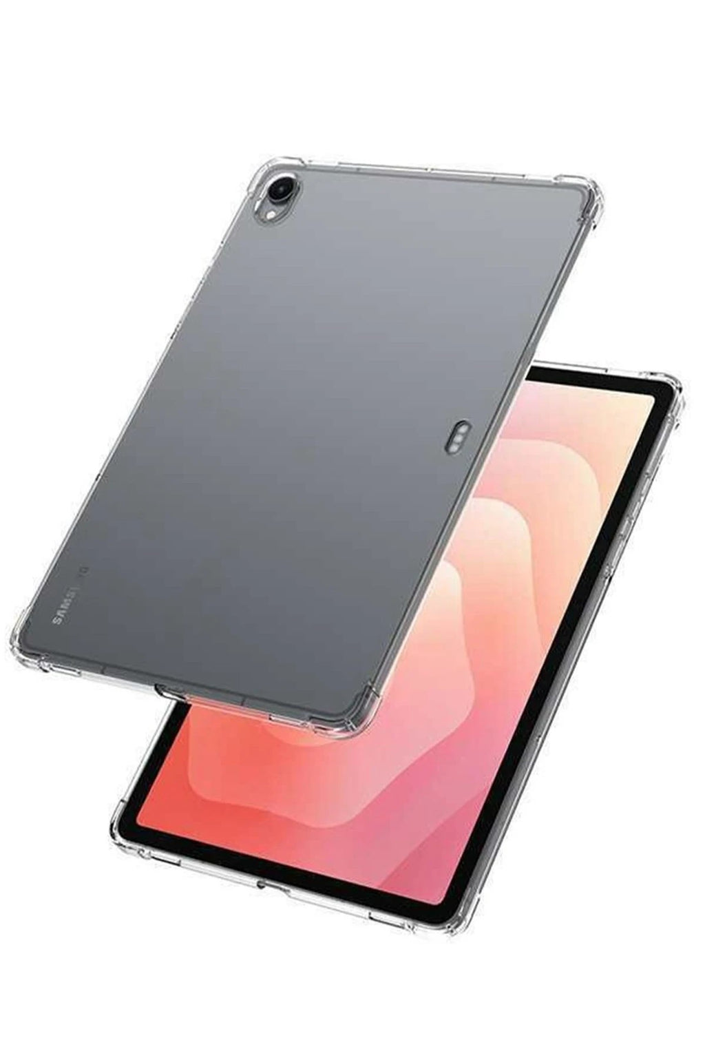 Mey İthalat® Samsung Galaxy Tab S11 Kılıf Anti Shock Tablet Silikon - Şeffaf